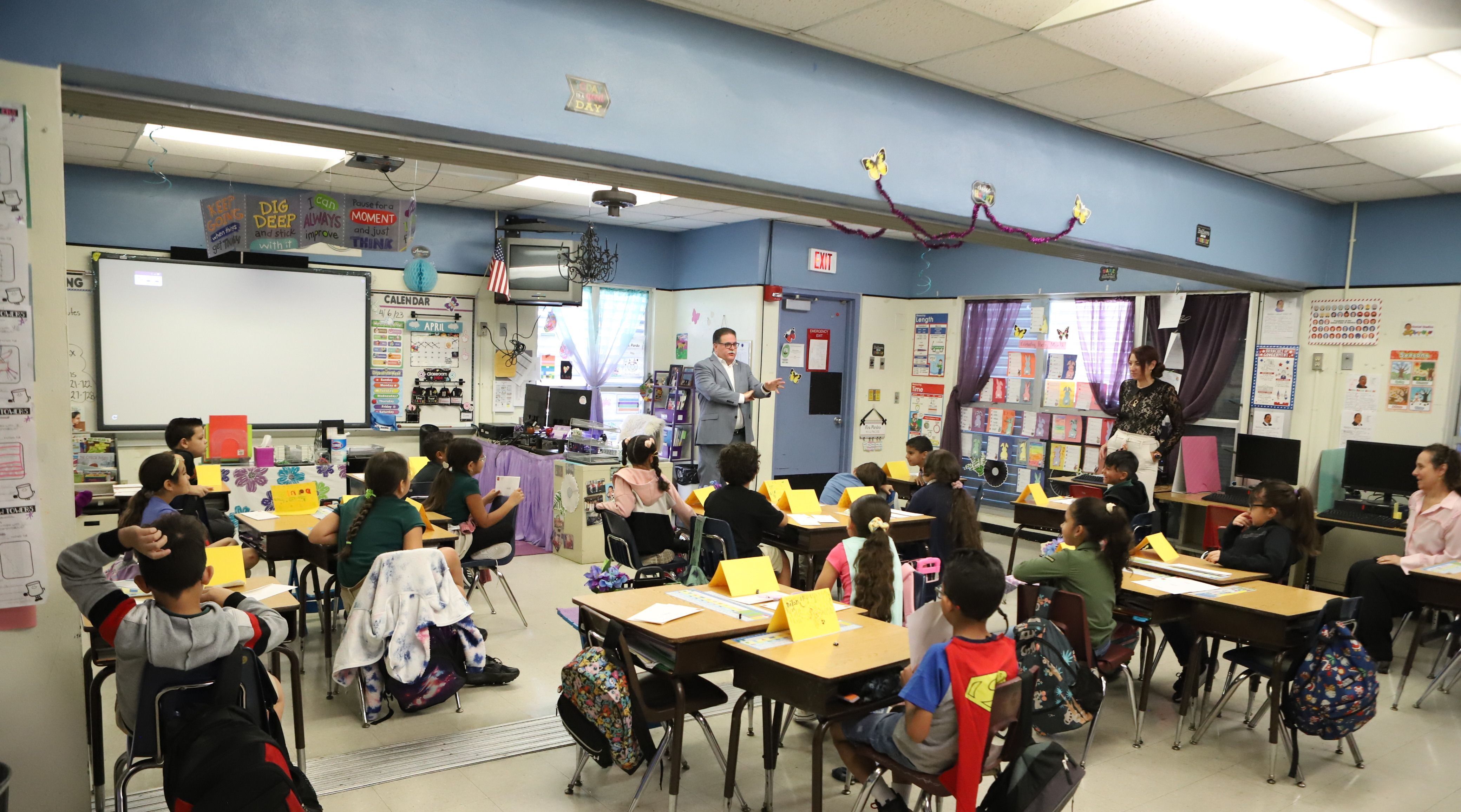 Hector Ponte at Teach-A-Thon